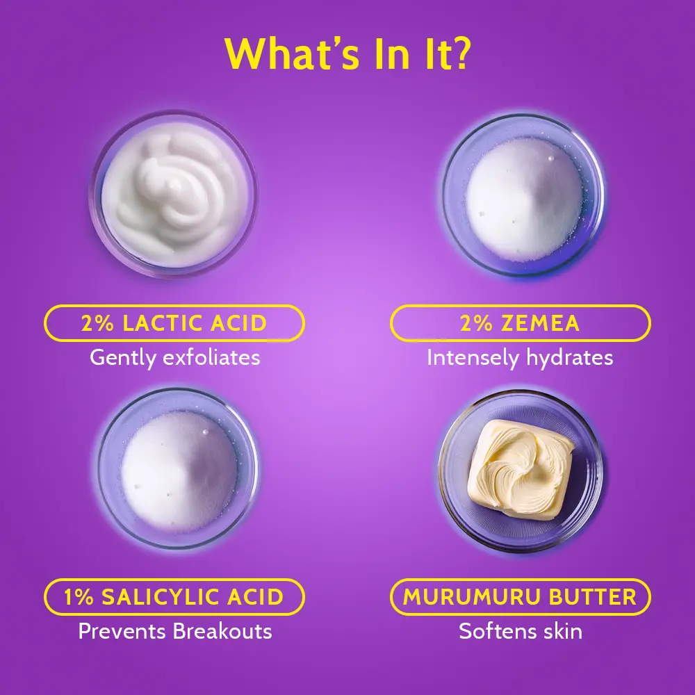 Exfoliating Body Wash ingredients