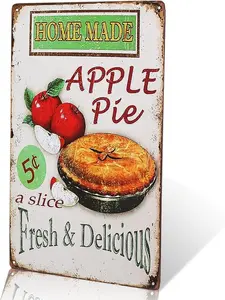 Vintage home decoration accessories Home Made Apple Pie art Wall Decor