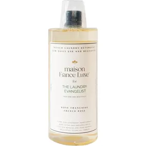 The Laundry Evangelist Enzyme-Free Laundry Detergent, Plant-Based Wash for Delicate Fabrics, Gentle on Silk, Wool & Fine Garments, French Rose Scent, 33.3 fl oz
