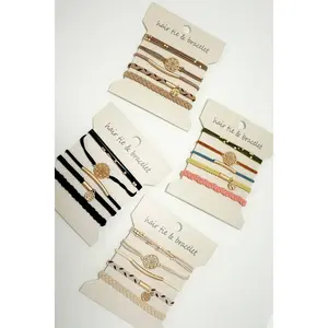 BOHO DUAL FUNCTION KNOT BRACELET HAIR TIES