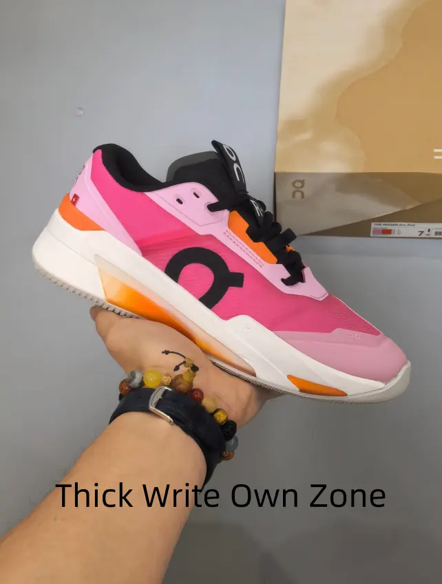 Vibrant Pink & Orange Color-Block Sneakers with Chunky White Sole – Bold Design Meets All-Day Comfort for Urban Explorers