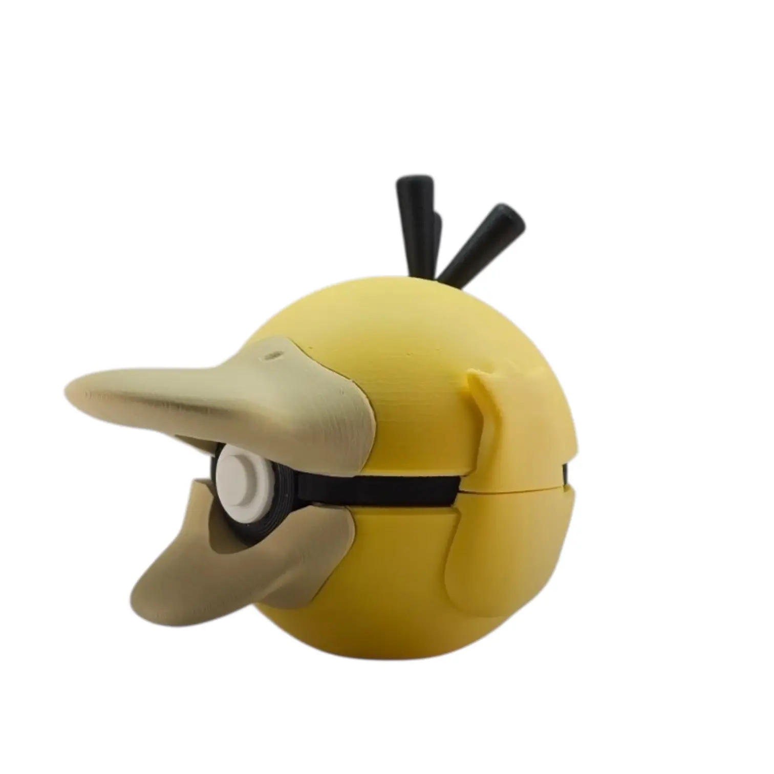 Psyduck - Inspired 3D Printed Poke Ball Collectible Psyduck - Inspired 3D Printed Poke Ball Collectible
