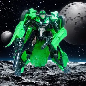 Transformable High-End Racing Car Robot Model, Future Mech Warrior Figure, Collectible Toy, Perfect Gift for Fans, Action Figures