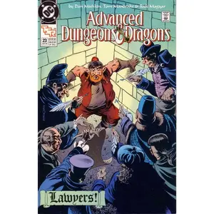 Advanced Dungeons And Dragons #23 FN ; DC comic book | TSR Lawyers