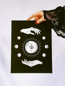 Steph Marie Art Love Spell Art Print on Matte Paper 5x7", 8x10", 8.5x11 & 11x14 Decorative Wall Art for Room Decoration