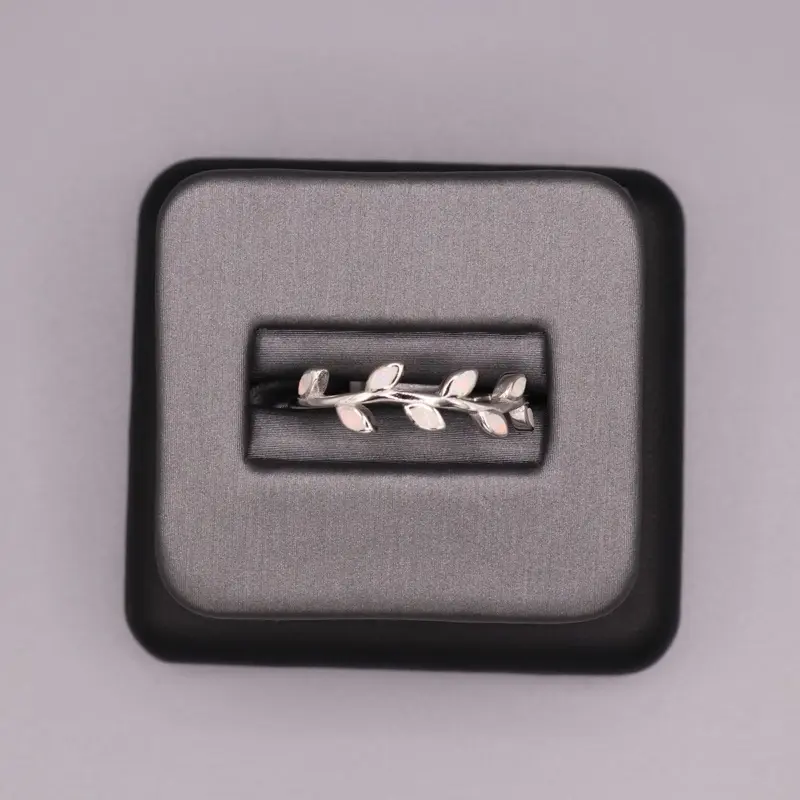 Sterling Silver Stone Ring - Opal Vines