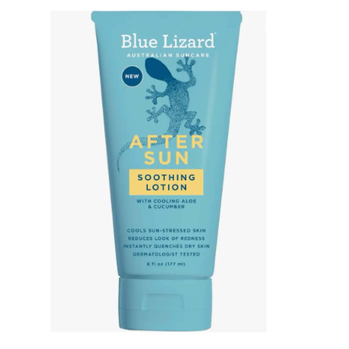 After Sun Soothing Lotion, Lightweight Formula with Shea Butter, Soothes and Moisturizes, Proven to Reduce the Look of Redness, Instant Hydration, Vegan, Hypoallergenic, 6 oz.