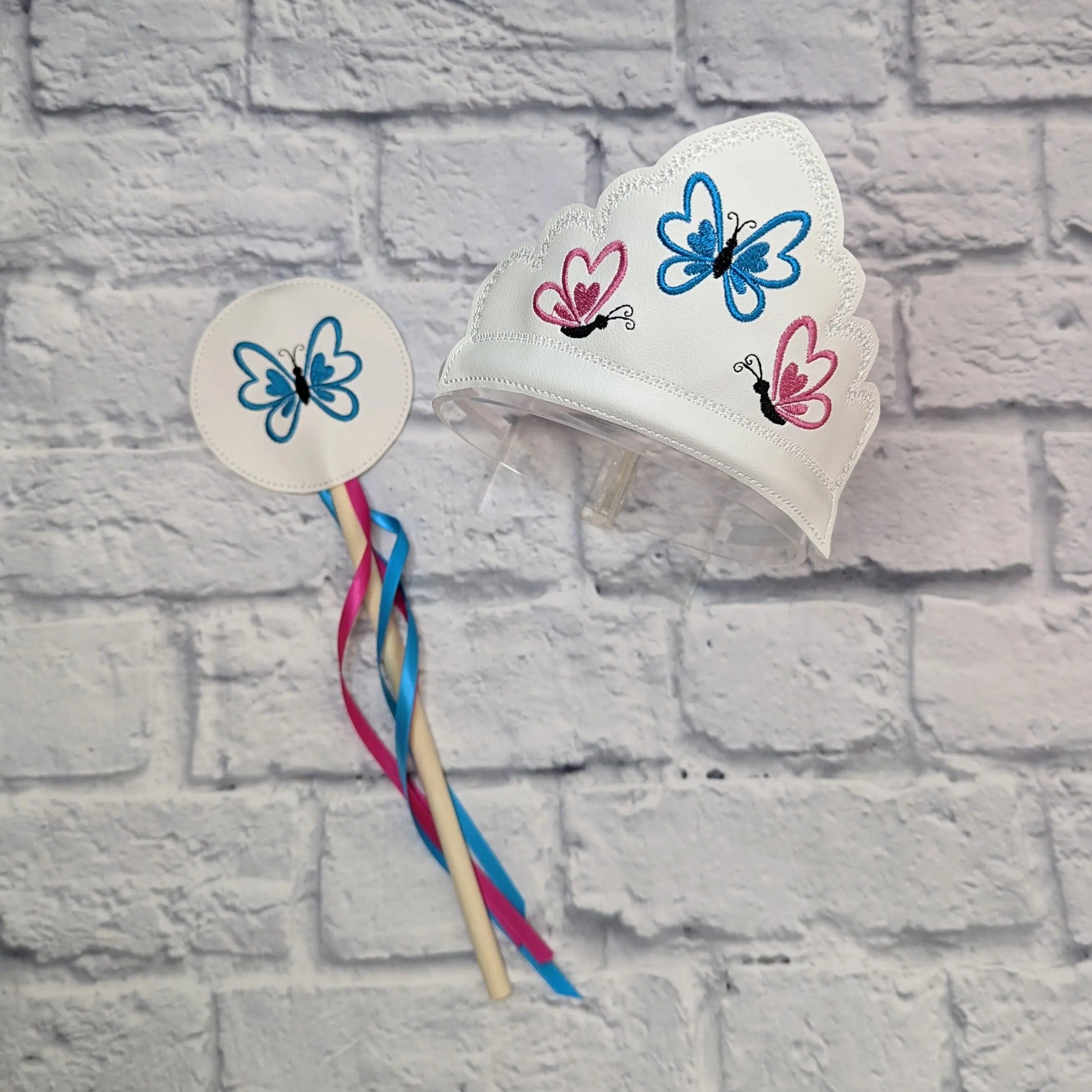 Butterfly Crown and Wand