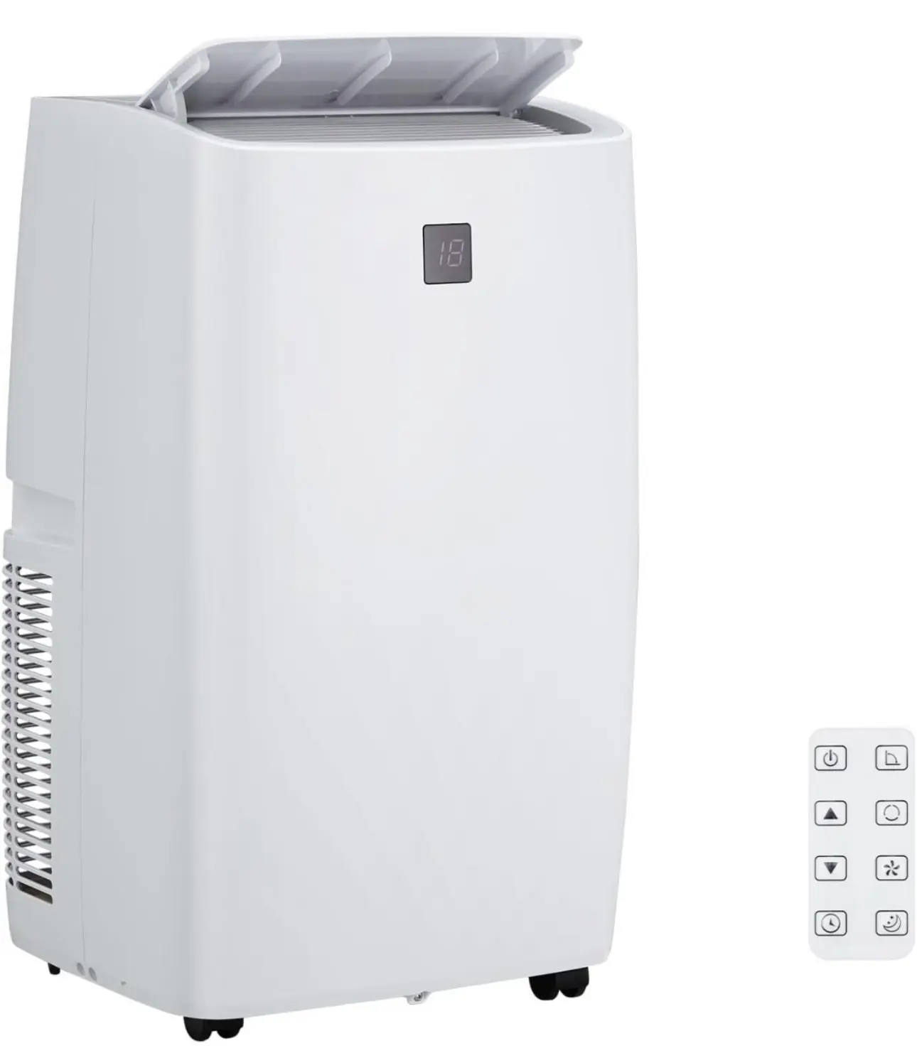 14000 BTU Portable Air Conditioner 3-in-1 Air Cooler w/Dehumidifier & Fan Mode