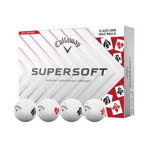 Callaway Golf Supersoft Aces Golf Balls in White