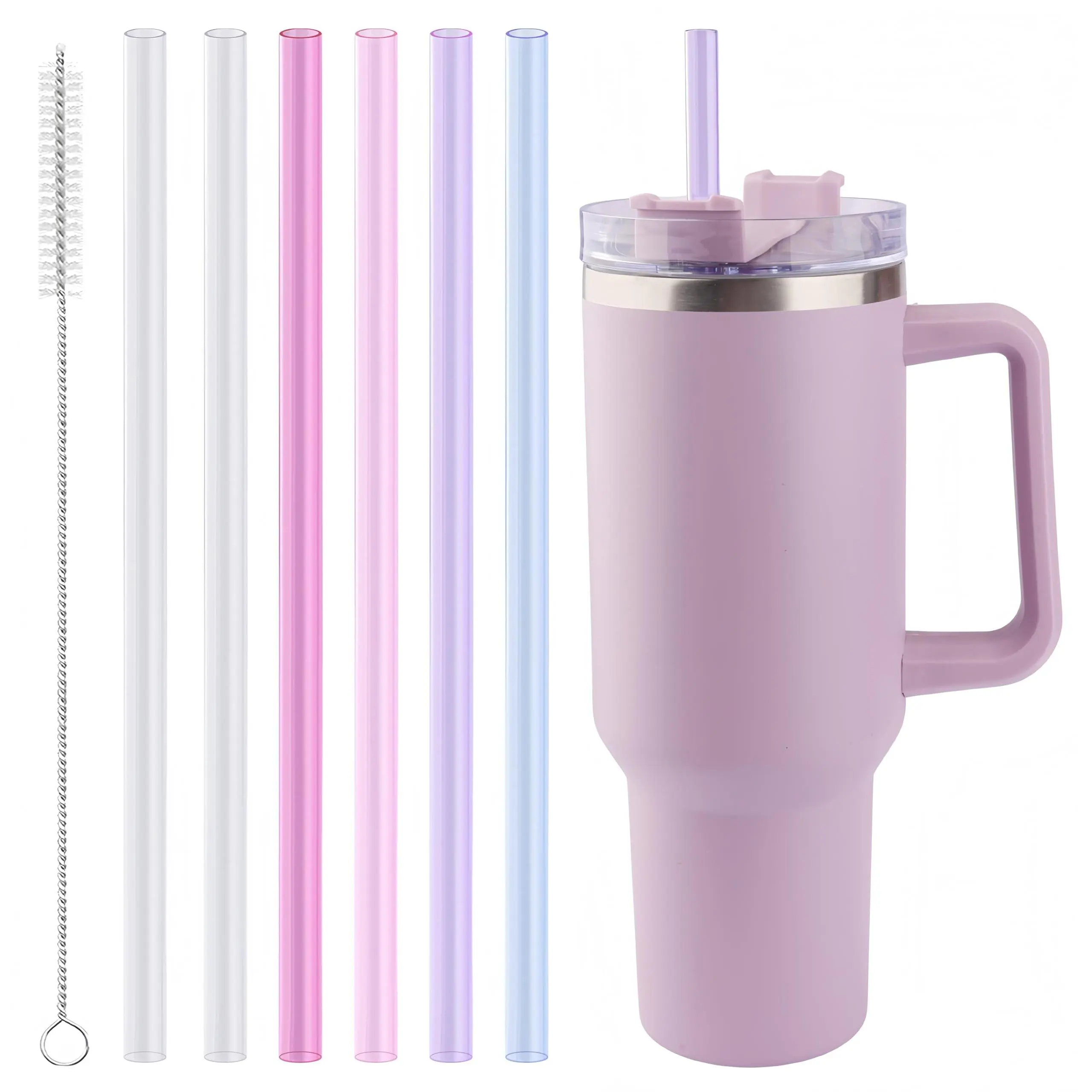 Clear+Rose Red+Blue+Purple+Pink