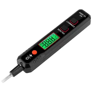 Voltage Tester/12V-300V, Buzzer Alarm, Live/Null Wire Tester Electrical Tester with LCD Display, Contact Voltage Pen with NCV, Wire Breakpoint Finder (More Accurate No Gloves)