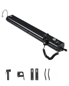 7 Gallon Roof Rack Water Tank For Vehicles And RVs, Portable Water Storage Tank With Splash Guard Panel, Easy Mount, Weather Resistant, Leakproof Cap, Durable Water Carrier For Trucks, Camping, Off Road