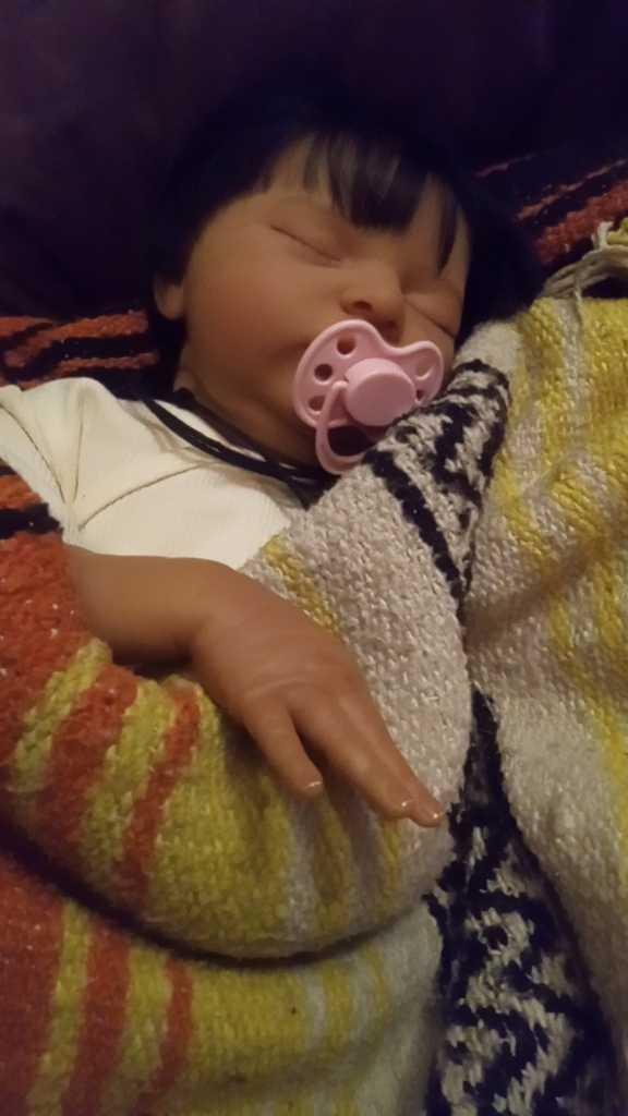 Item: sleeping baby doll, 48cm/19inch