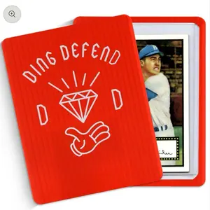 Ding Defend: 20 Pack Card Shipping Protectors (Pack of 20) nfl team Standard 3x4"