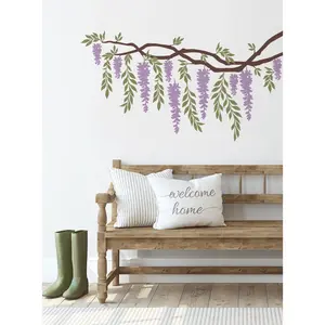 Wisteria Branch Vines Decal
