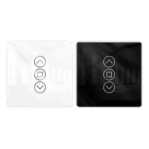 WiFi Tuya Smart Home Curtain Smart Switch with app timing and voice control