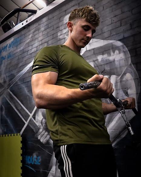 Men's Plain Round Neck Raglan Sleeve Spring Sports basketball volleyball Jersey Casual Tee for Gym Workout Fitted Active Sportswear Activewear Clothing compression shirt workout tops gym outfits