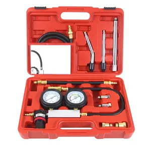 Multi-Function Cylinder Leak Down Tester Kit – Dual Gauge Compression & Leakage Tool for Engines