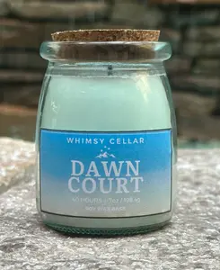 Dawn Court Candle -  - 40 Hour Scented Decor Candle for Readers or Fantasy Lovers with Immersive Fragrance Experience