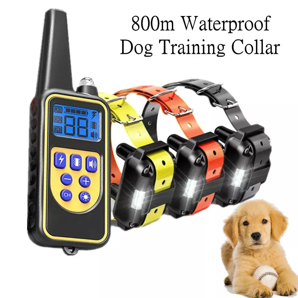 Remote Dog Training Collar – Waterproof Rechargeable Bark Trainer