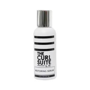 The Curl Suite Curly Hair Serum - Curly Hair Products for Women, Men, & Kids - Hair Serum for Frizzy and Damaged Hair - Anti Frizz Hair Growth Serum with Cocoa & Buriti Extract (2 Fl Oz.) Haircare Hydrate