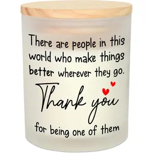 10 oz Vanilla Lavender Cotton Candle - Women's Thank You Gift, Freshener, Room Decor - Ideal for 1 Target Group (Teacher Appreciation) & 2 Scenarios (Birthday, Retirement)