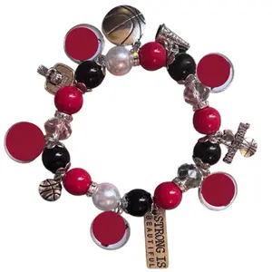 Basketball Charm Beacelet
