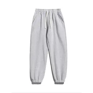 Men's solid color cuffed drawstring sports pants, suitable for autumn and winter, as well as for home wear in all seasonsRAIMENTRY