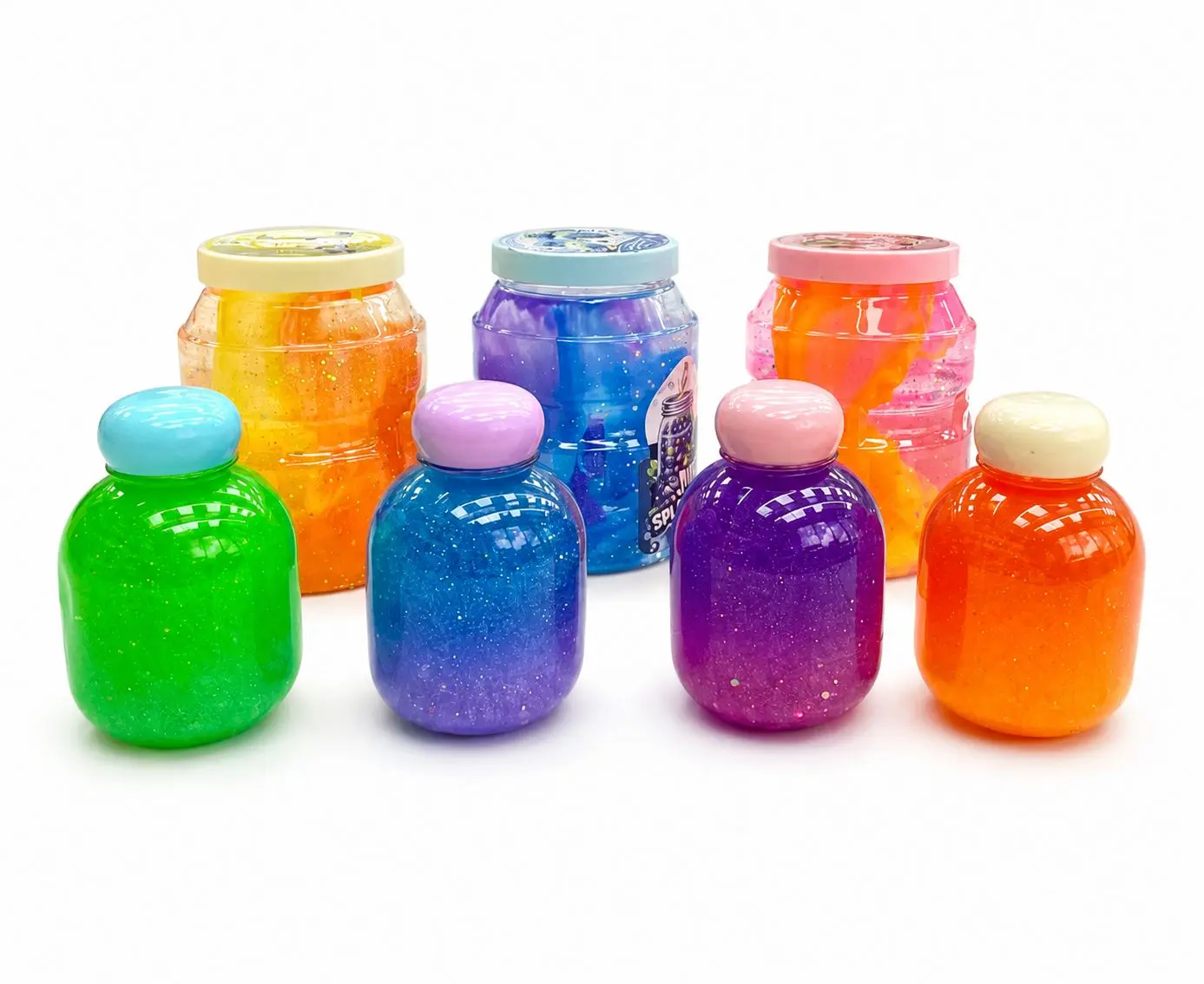 Glittery Shine Slime, Stress Relief Toy for Sensory Activities, Classic & Novelty Toy for Kids