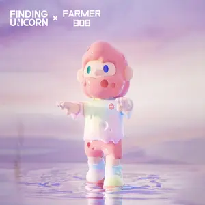 [FINDING UNICORN] FARMER BOB VANTA ZOMBIE BOB 150% AURORA Collection Figurine Toys for Modern Home Decor Collectible Art Toy Cute Figures Desktop Ornament Collectible Toys Birthday Gifts