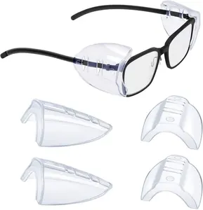 2 Pairs Glasses Side Shields For Eyeglasses,Side Shields For Prescription Glasses