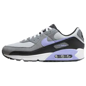 Nike Air Max 90 'Light Thistle' Men's Shoes - Colorblock Round Toe Laces All Seasons Comfortable Streetwear Style