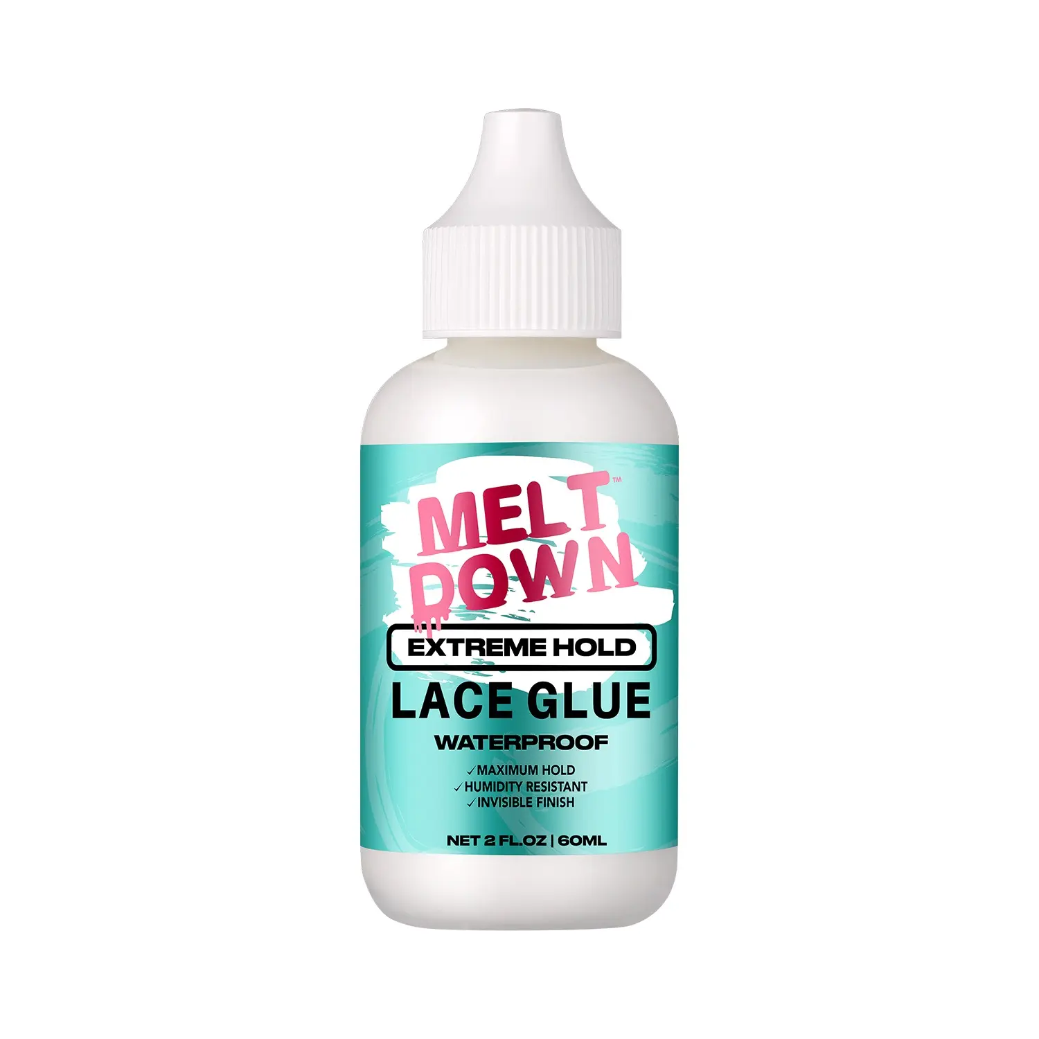 Meltdown Extreme Hold Lace Bond [100ml] - Strong Non-Toxic Fragrance-Free Gel Glue for Wigs Hair Replacement Weft Compact Gentle Haircare Waterproof & Sweat Resistant