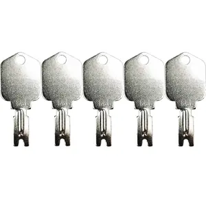 5/1PCS 166 Forklift Keys for Clark Yale Hyster Eavy Equipment Keys for Mustang Gradall Gehl Heavy Duty