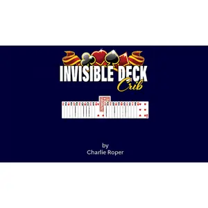 Charlie Roper Invisible Deck Crib - Essential Tool for Magicians to Locate Spectator's Chosen Card with Confidence