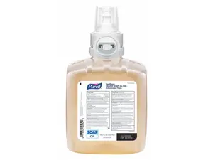 Unscented, Foam, Hand Soap, 1250mL, Cartridge, Cleanse AntiBac, PK 2 Unscented, Foam, Hand Soap, 1250mL, Cartridge, Cleanse AntiBac, PK 2