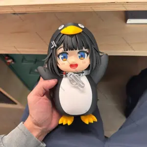 3D Printing Arknights Endfield Pengmin Figures Little Cosplay Pengmin Model Anime Collection Desk Display Exhibit Birthday Gift