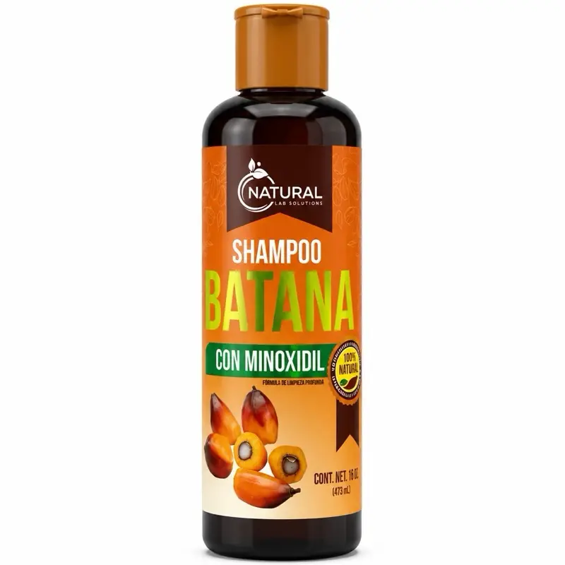 NATURAL Batana con Minoxidil Shampoo Nourishing Haircare Cleanser 16oz