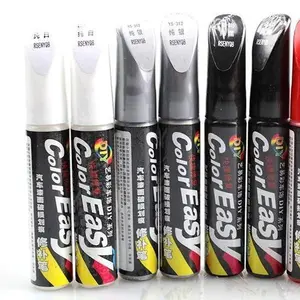 Car Paint Fixer Pearl White Scratch Repair Agent Black Deep Mark Removal Special Spray Paint Silver Paint-Mending Pen