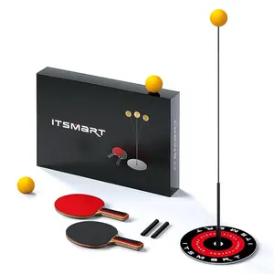 ITSMART Table Tennis Training Device, PVC Material, 1.1 Meters, Sports & Outdoor