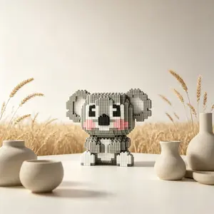 Cute Koala 3D Animal Desktop Decor, Creative Room Decoration, Holiday Gifts, Party Decor, Handmade Sculpture, DIY Craft, Collectible Statue