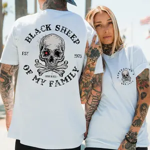 Black Sheep Of Family Shirt Men Graphic T-Shirt , Short Sleeve Printed Graphic Shirt, Cotton Tee Shirt Casual Streetwear, Sweatshirt,Streetwear Human,Men's Casual Crew Neck T-Shirt, Menswear, Gift for Husband,  Unisex