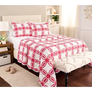 Home Reflections Heritage Quilt and Sham Set - Queen
