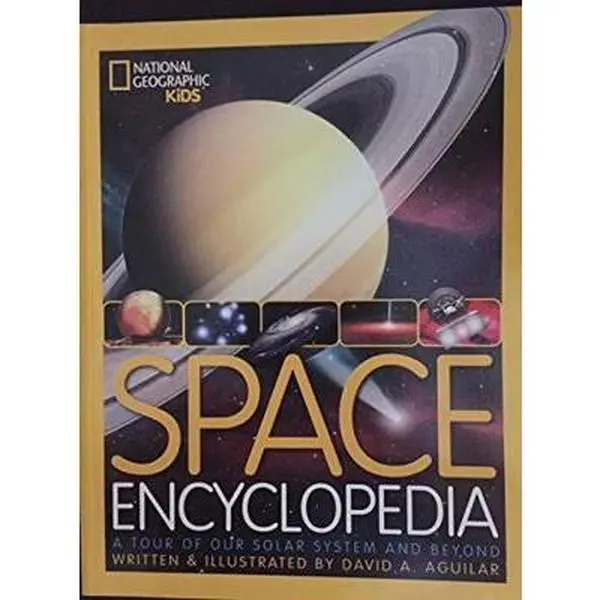Used Book - Space Encyclopedia: A Tour of Our Solar System and Beyond by David A. Aguilar (Soft Cover, 1.75 lb, Accessible Information, Compelling Reading) - English
