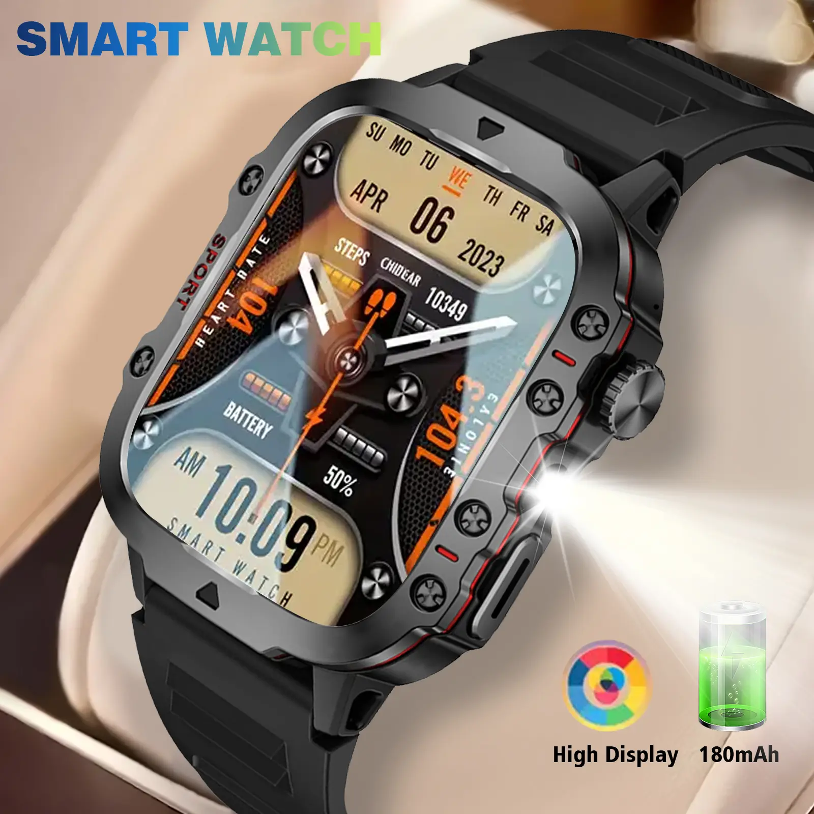 Smartwatch - Multifunctional Smart Watch, Wireless Call Answer/Dial ...