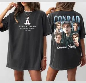 Team Conrad Bootleg 2 Side Shirt, Conrad Fisher T-Shirt, The Summer I Turned Pretty Shirt, Cousins Beach Tee, Movie Y2k Tee