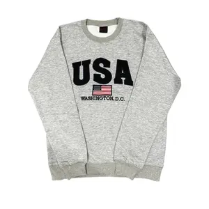USA Washington DC Classic Unisex Crewneck Sweater in Cotton Material