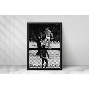 Conor McGregor Iconic UFC Poster, MMA Wall Art Boxing Poster Fighter
