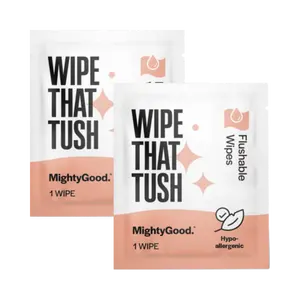 Wipe That Tush On-The-Go Flushable Wet Wipes, 2-Pack